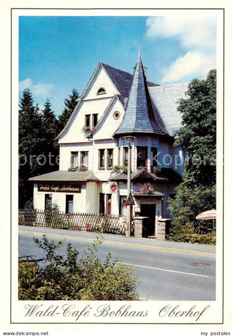 73860011 Oberhof Thueringen Wald Cafe Bobhaus Oberhof Thueringen - Oberhof