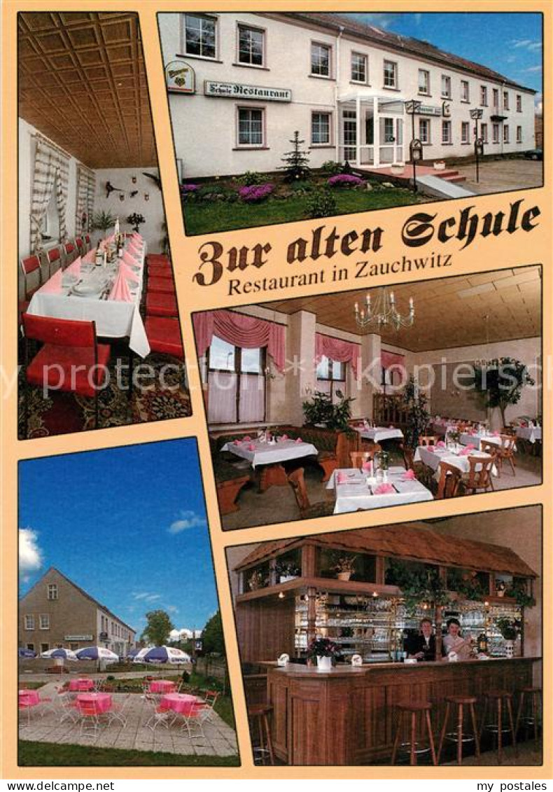 73859999 Zauchwitz Restaurant Zur Alten Schule Gastraeume Bar Terrasse Zauchwitz - Beelitz