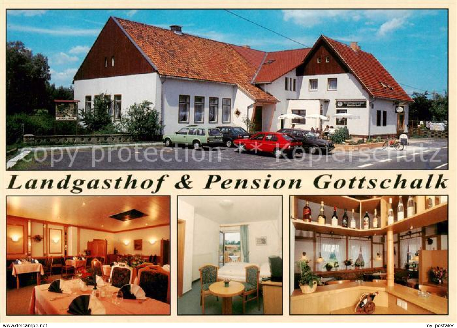 73859994 Klein Leine Landgasthof Pension Gottschalk Gastraeume Bar Klein Leine - Gross Leuthen