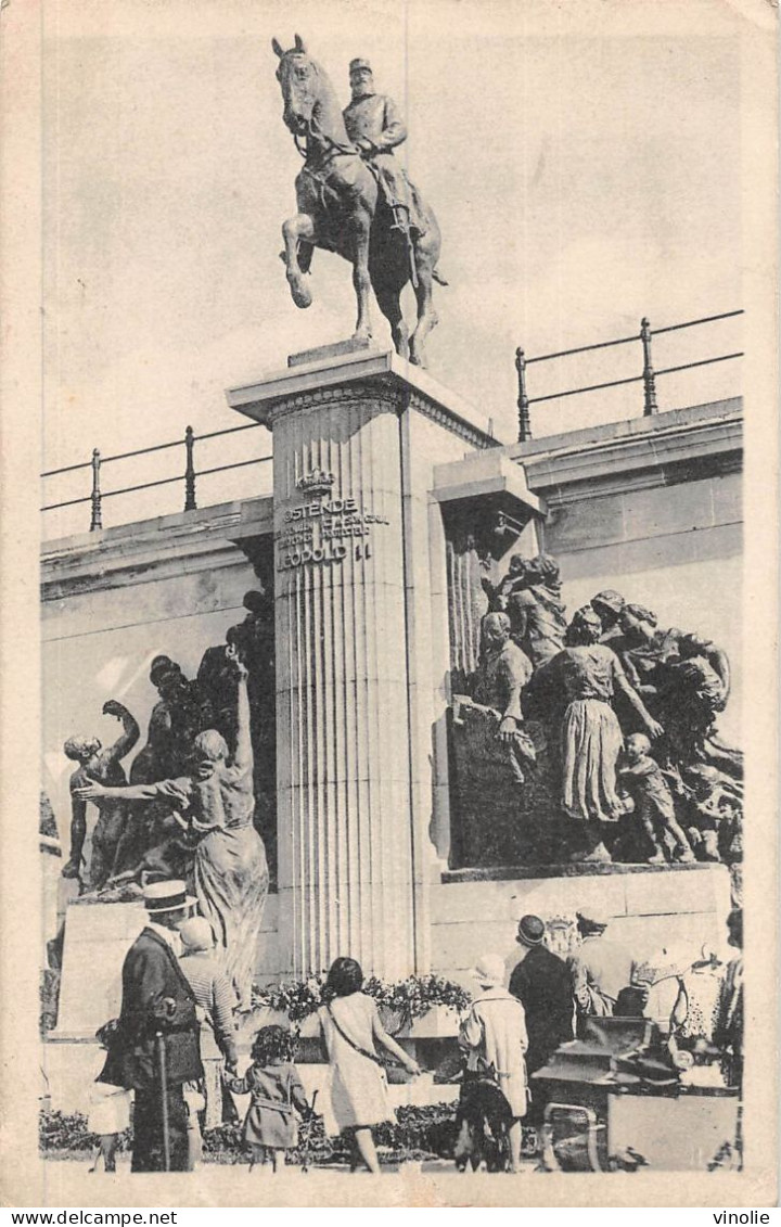 24-5088 : OSTENDE. MONUMENT DE LEOPOLD II - Oostende