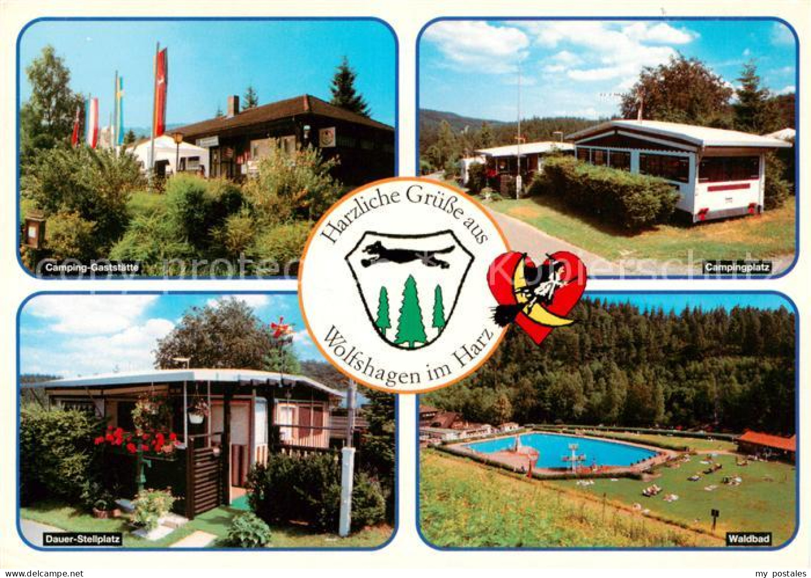 73859969 Wolfshagen Harz Camping Gaststaette Campingplatz Dauer Stellplatz Waldb - Langelsheim