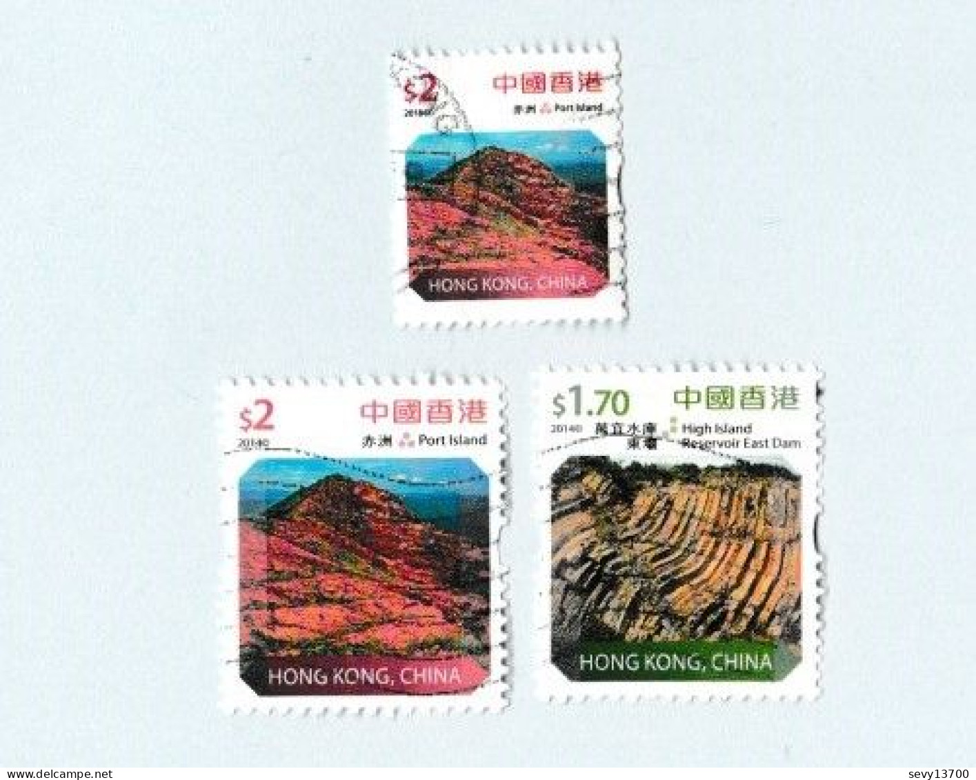 10 Timbres  Hong Kong Mi HK 206 Wy (1968) 238yX (1968)  Hong Kong Chine 2020 (2016) - 1387 A Et 1388 (2006) - Andere & Zonder Classificatie