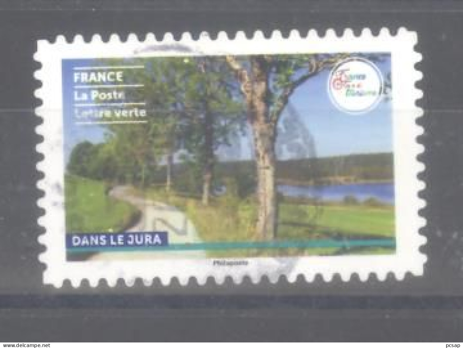 France Autoadhésif Oblitéré N°2309 (Chemins De Randonnée : Dans Le Jura) (cachet Rond) - Oblitérés