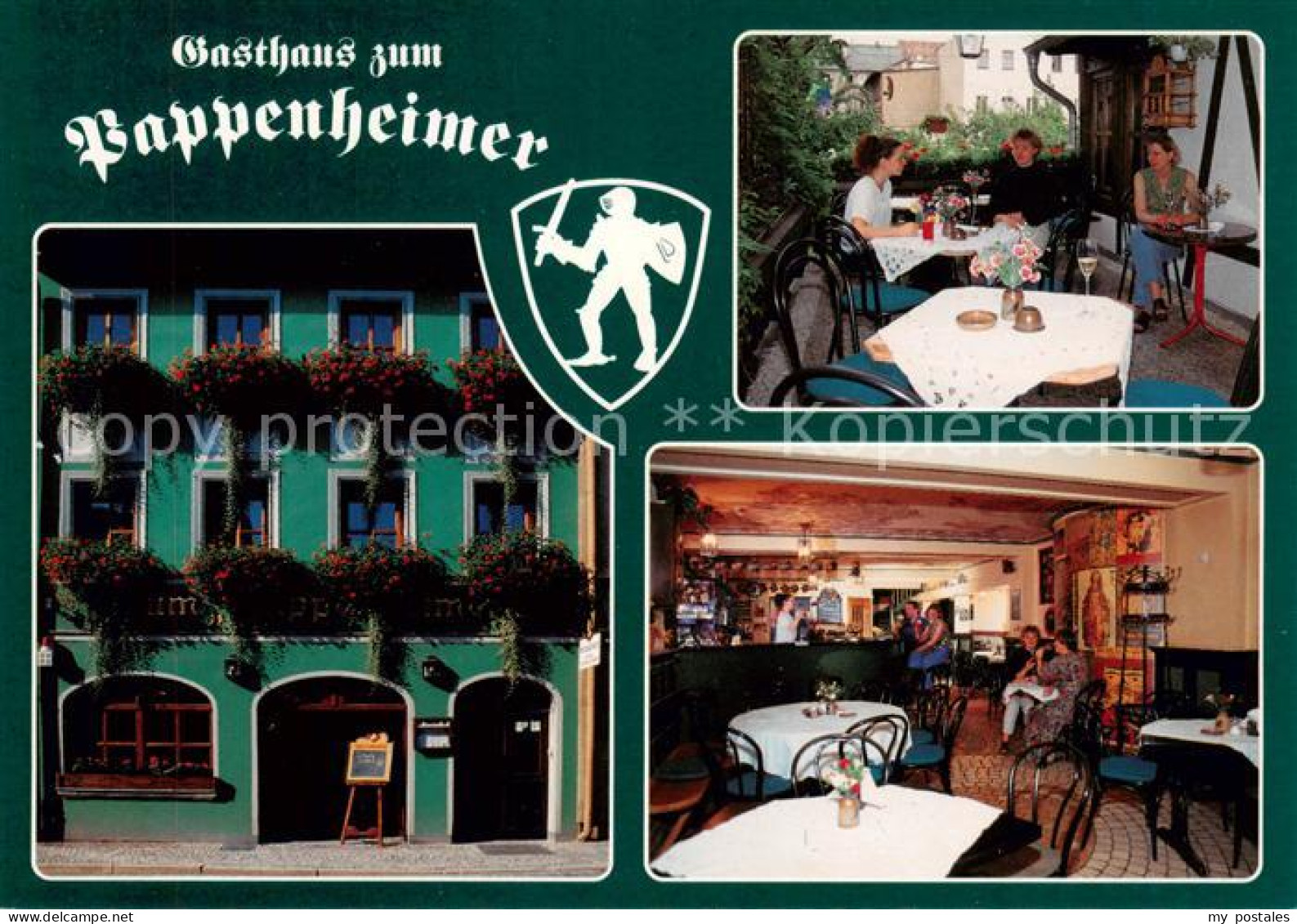 73859935 Saalfeld Saale Gasthaus Zum Pappenheimer Gaststube Terrasse Bar Saalfel - Saalfeld