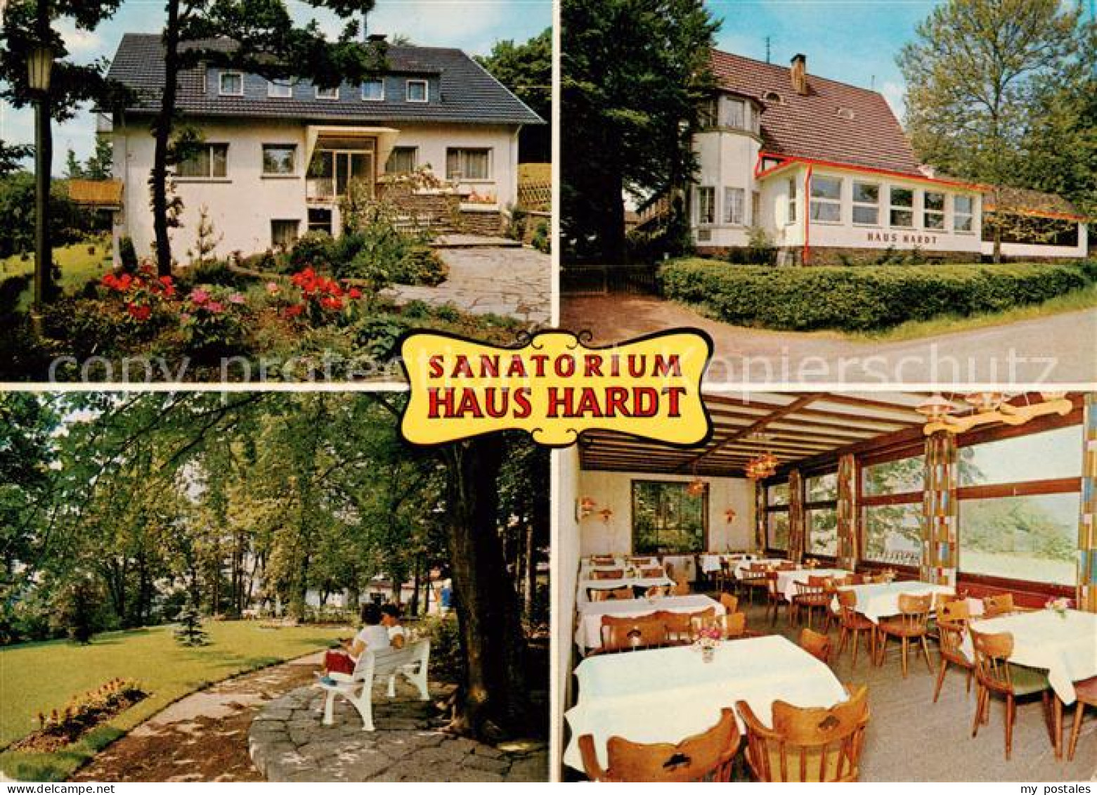 73859888 Holzem Eifel Sanatorium Haus Hardt Park Gastraum Holzem Eifel - Bad Muenstereifel