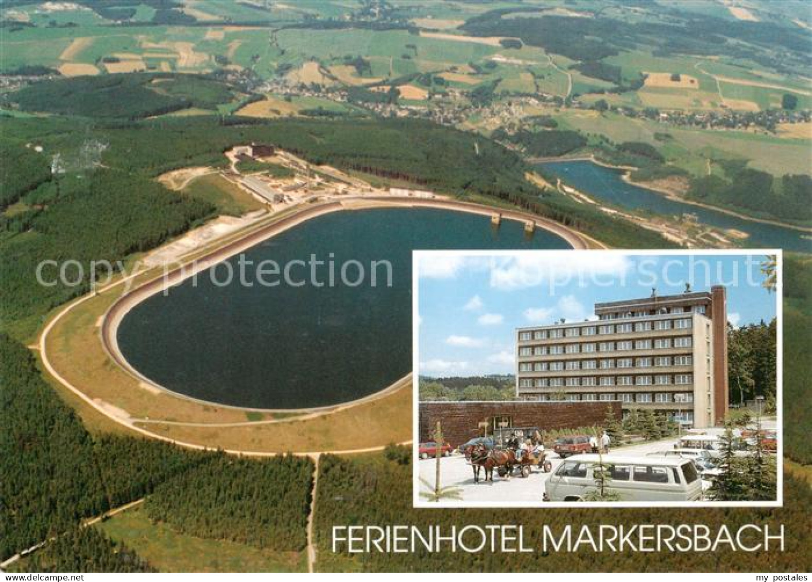 73859882 Markersbach Bad Gottleuba Ferienhotel Markersbach Fliegeraufnahme Resta - Bad Gottleuba-Berggiesshuebel