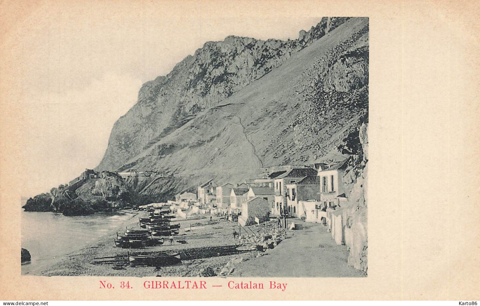 Gibraltar * Catalan Bay - Gibraltar