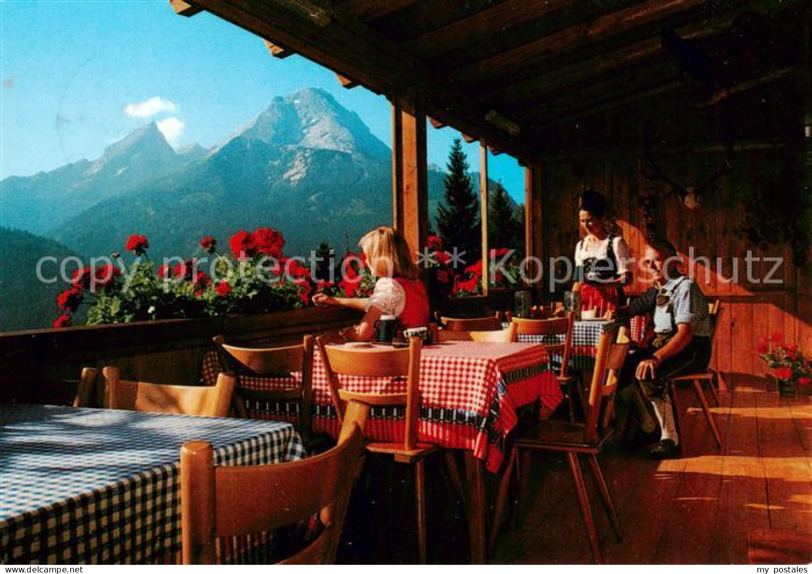 73859861 Berchtesgaden BerggaststÃ¤tte SÃ¶ldenkÃ¶pfl Terrasse Berchtesgaden - Berchtesgaden