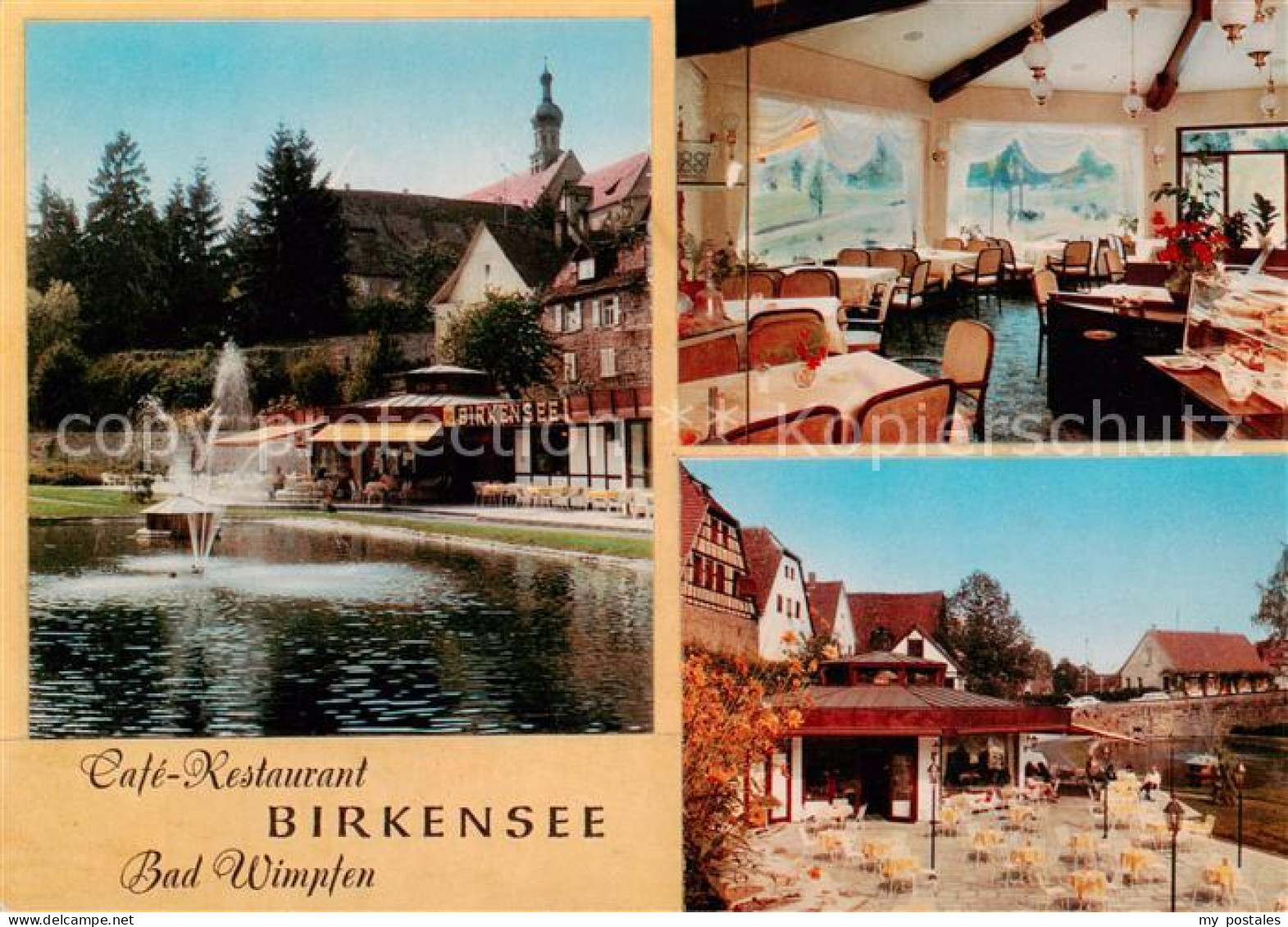 73859846 Bad Wimpfen Neckar Cafe Restaurant Birkensee Gastraeume Freiterrasse  - Bad Wimpfen