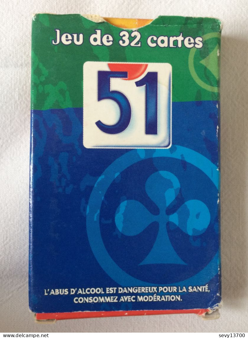 Jeu De 32 Cartes Pastis 51 - Fabricant Héron - 32 Cards