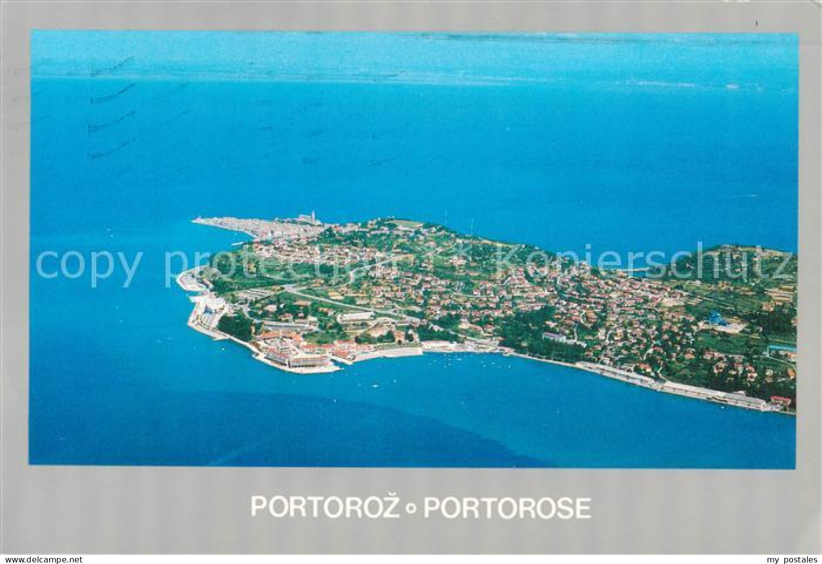 73859827 Piran Istria Slovenia Bernardin Portoroz Fliegeraufnahme  - Slowenien