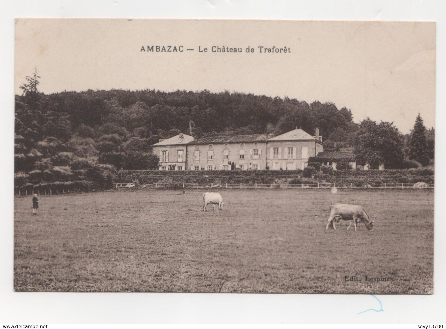 CPA  Ambazac Le Château De Traforêt - Ambazac