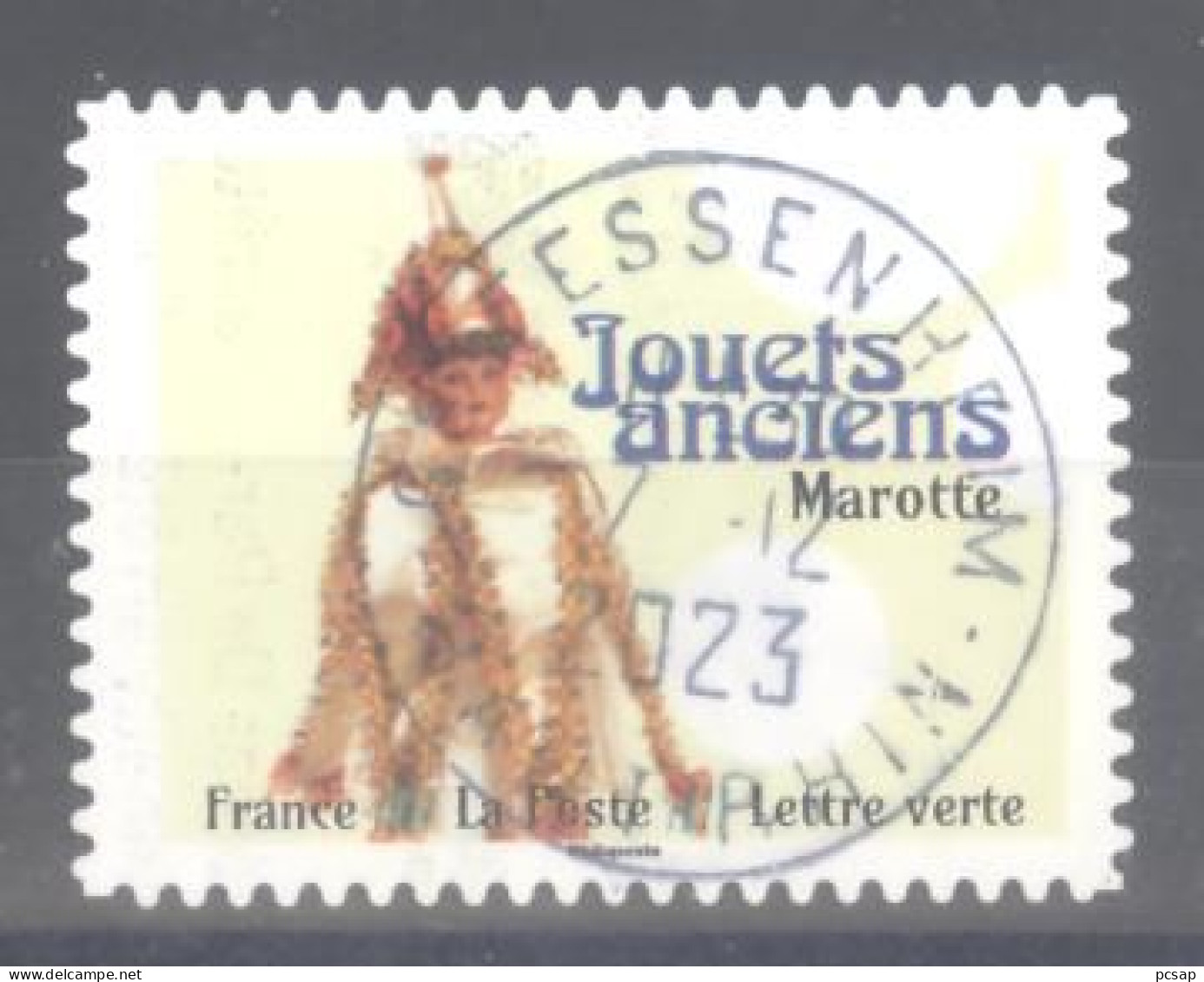 France Autoadhésif Oblitéré N°2366 (Jouets Anciens - Marotte) Cachet Rond) - Gebruikt