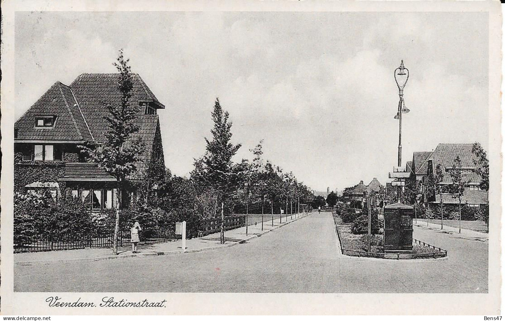 Veendam Stationsstraat Gelopen - Veendam