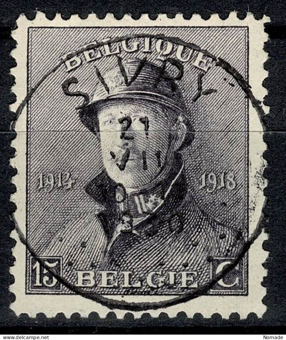 Belgique COB 169 Belle Oblitération SIVRY - 1919-1920 Behelmter König