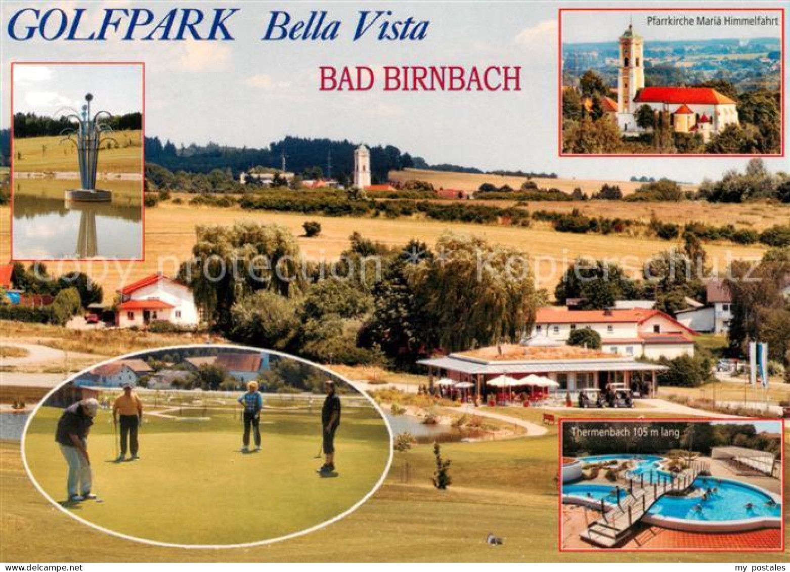 73859789 Bad Birnbach Golfpark Bella Vista Pfarrkirche Mariae Himmelfahrt Therme - Andere & Zonder Classificatie