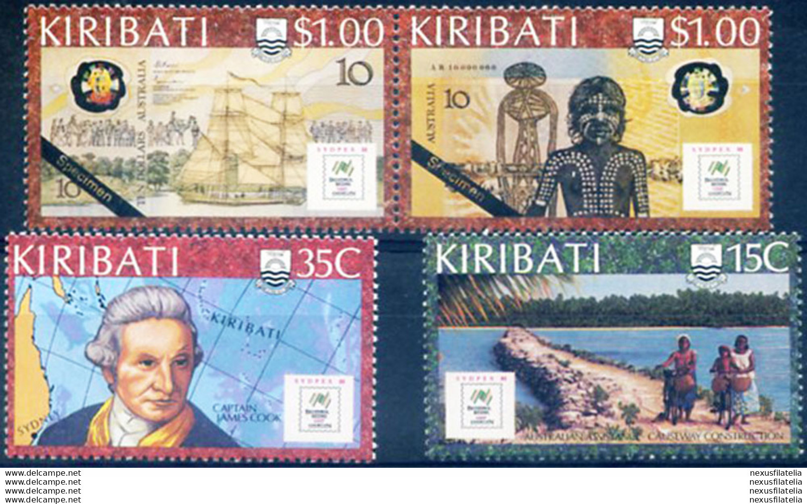 James Cook 1988. - Kiribati (1979-...)