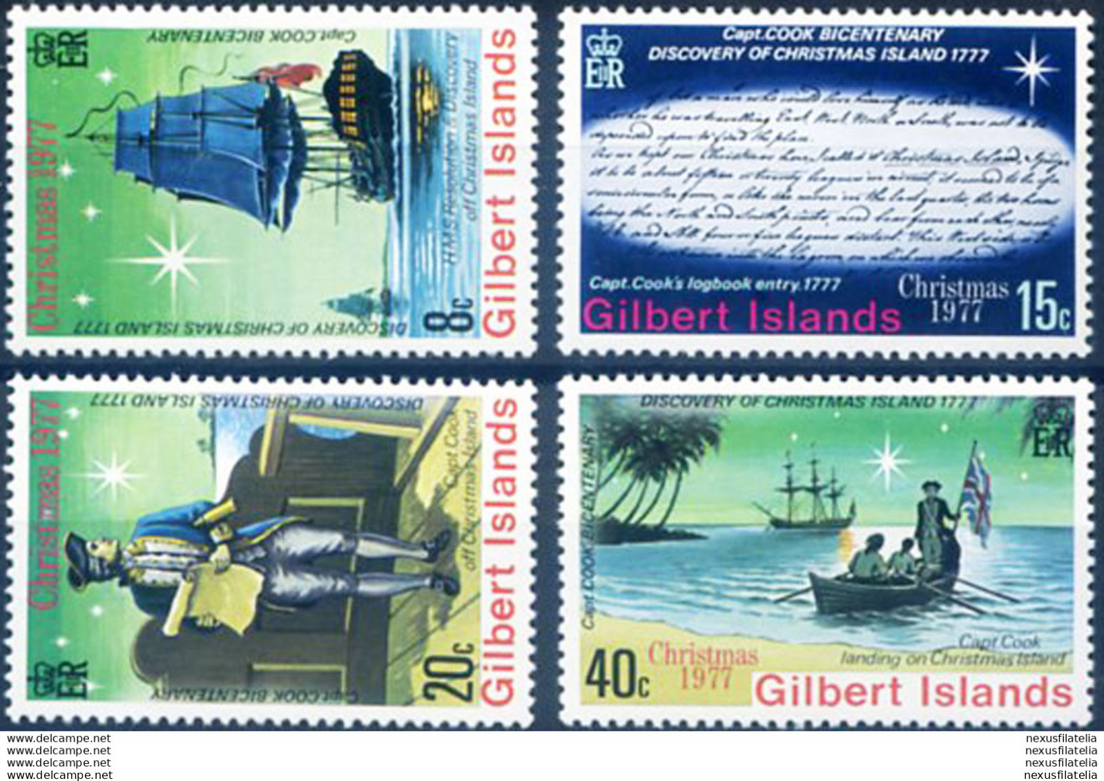 James Cook 1977. - Gilbert- Und Ellice-Inseln (...-1979)