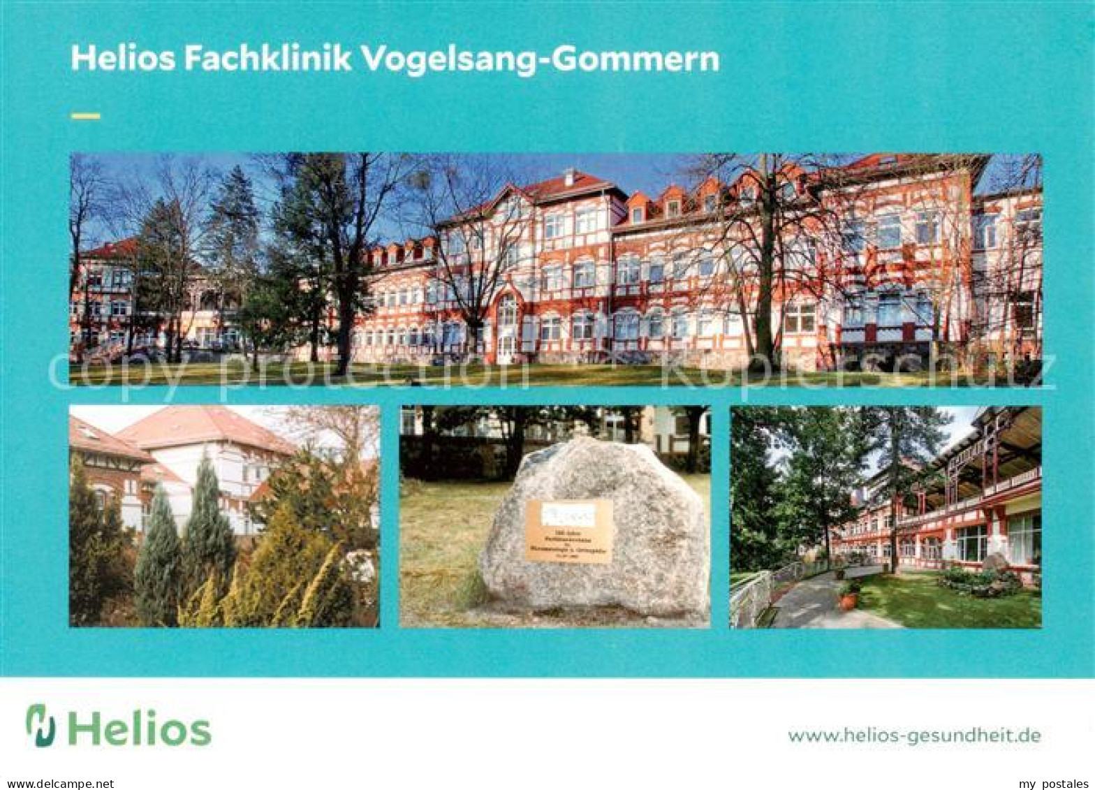 73859763 Gommern Helios Fachklinik Vogelsang Teilansichten Gommern - Gommern