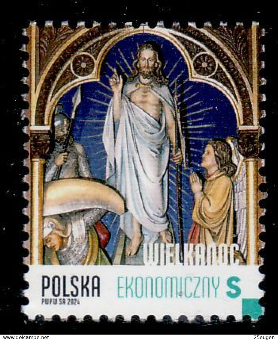 POLAND 2024 EASTER  MNH - Unused Stamps