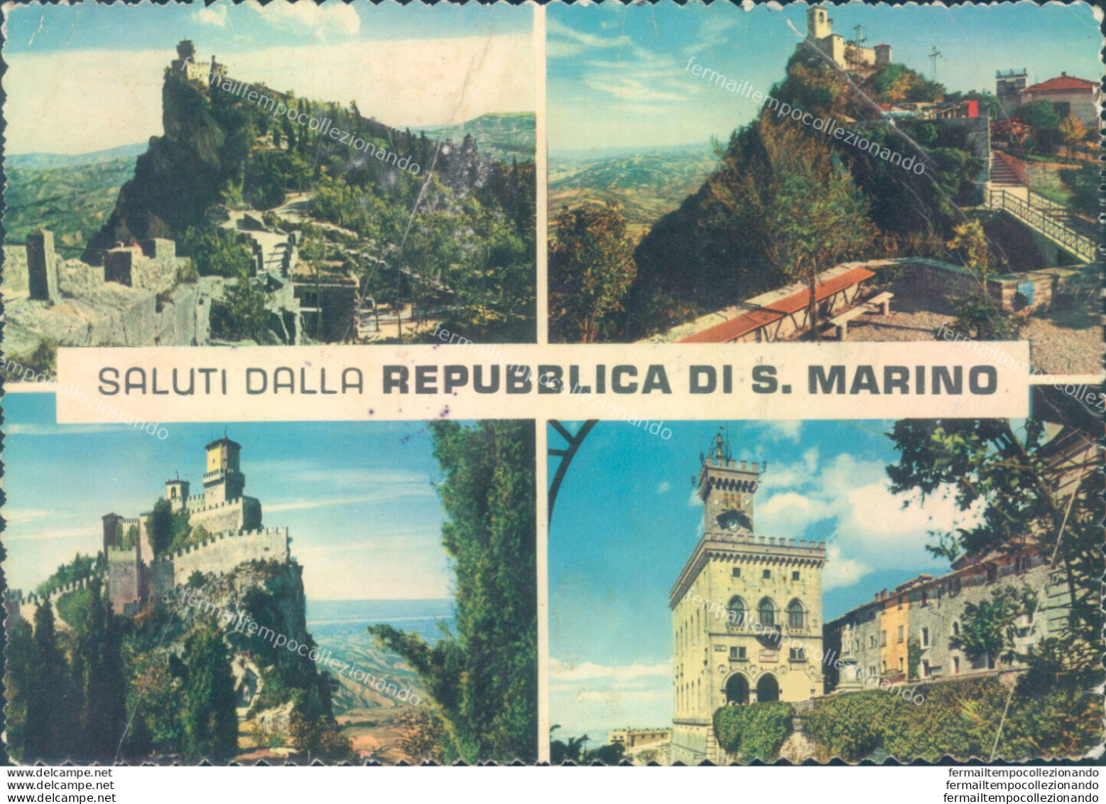 Z674  Cartolina San Marino - San Marino