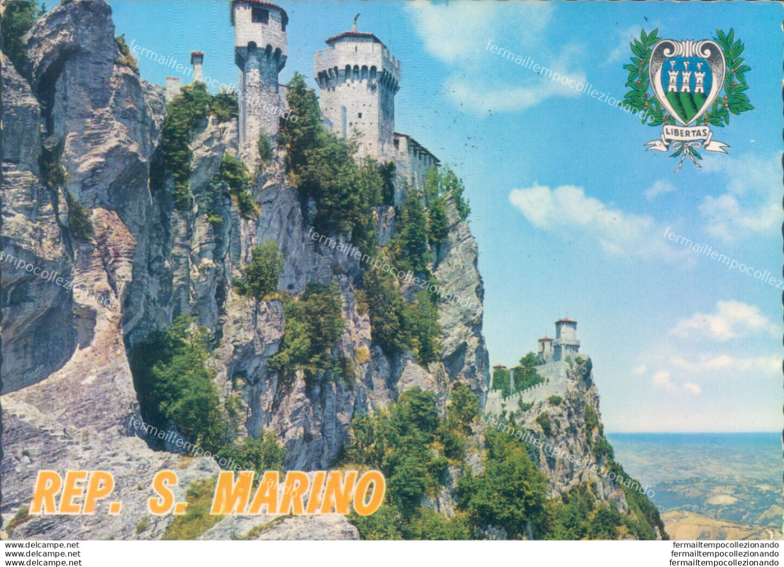 Z633 Cartolina San Marino - San Marino