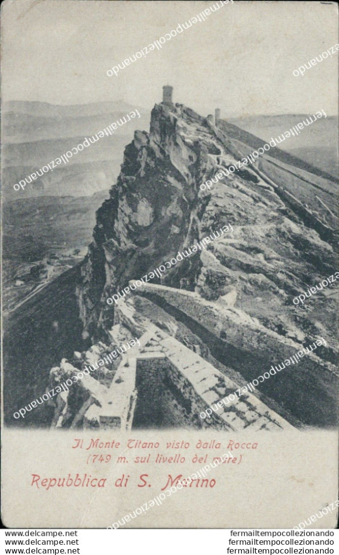 Ai586 Cartolina  Repubblica Di S.marino 1914 - Saint-Marin