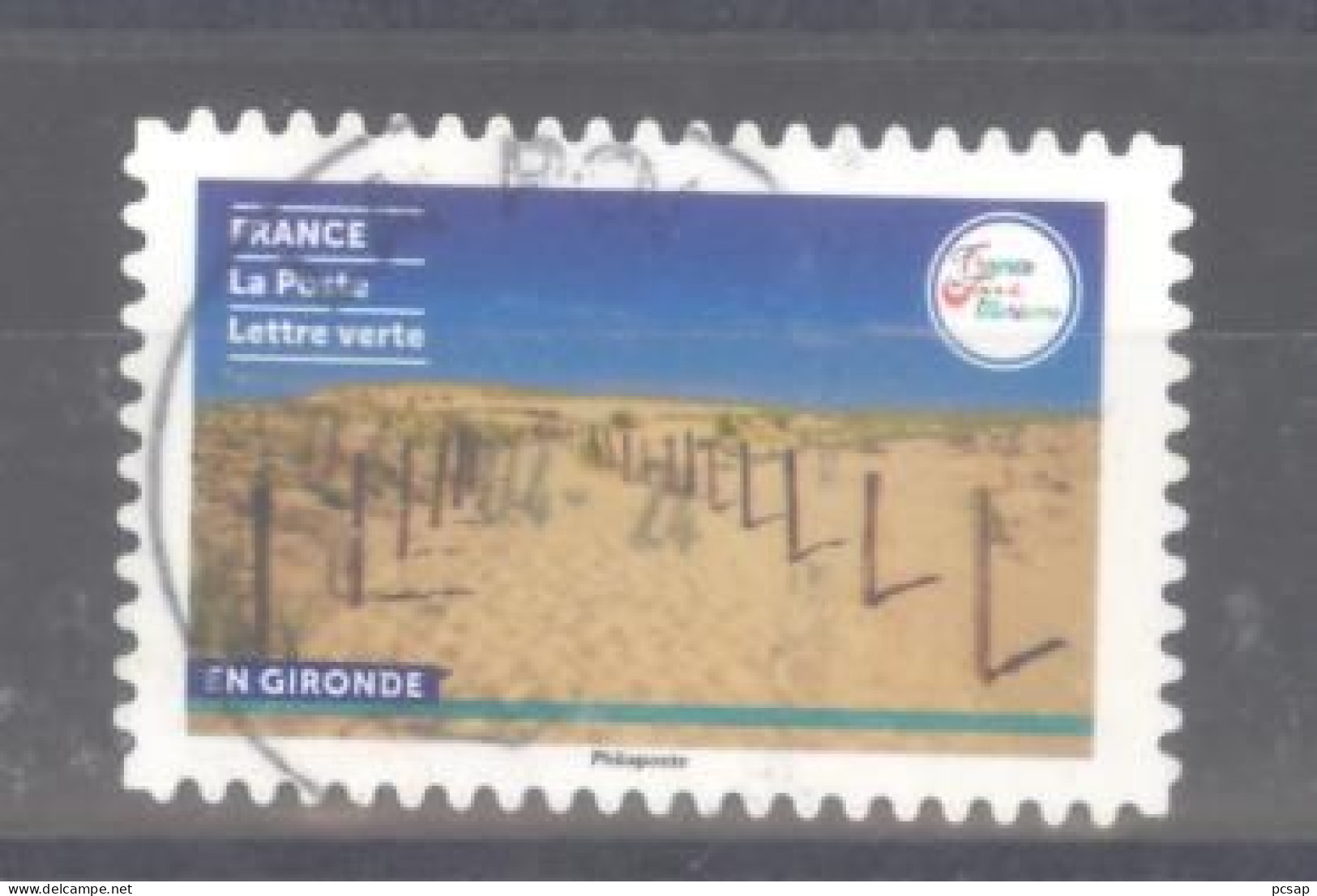 France Autoadhésif Oblitéré N°2317 (Randonnées Pédestres En Gironde) (cachet Rond) - Used Stamps