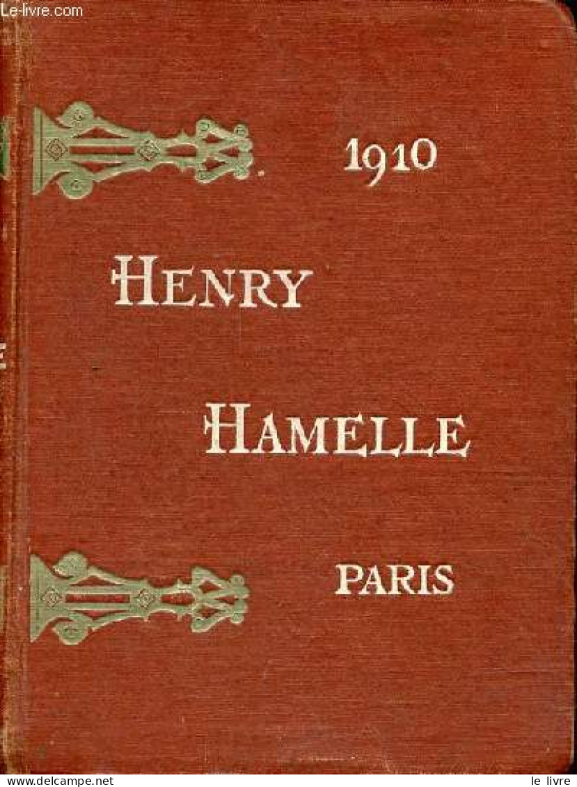 Catalogue Général Fournitures Pour L'industrie - Henry Hamelle - Huiles Et Graisses - Appareils Graisseurs - Courroies - - Other & Unclassified