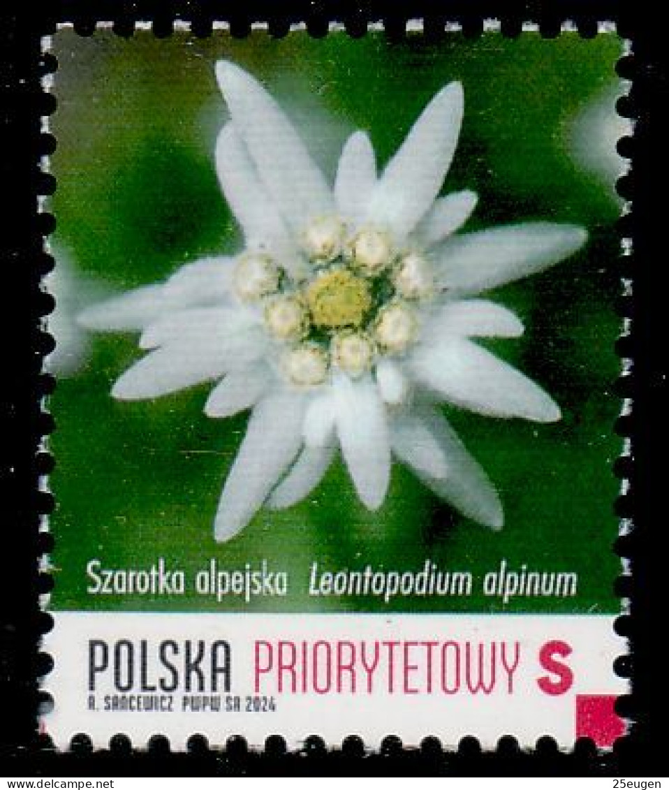 POLAND 2024 PROTECTED PLANTS MNH - Unused Stamps