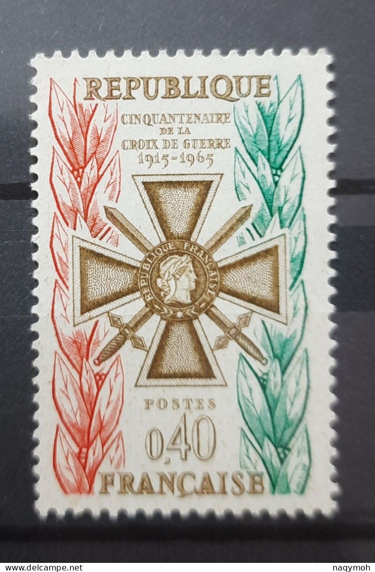 France Yvert 1452** Année 1965 MNH. - Unused Stamps