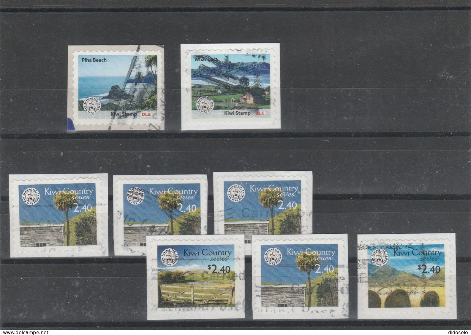 New Zealand - Kiwi Stamps / Used - Used Stamps