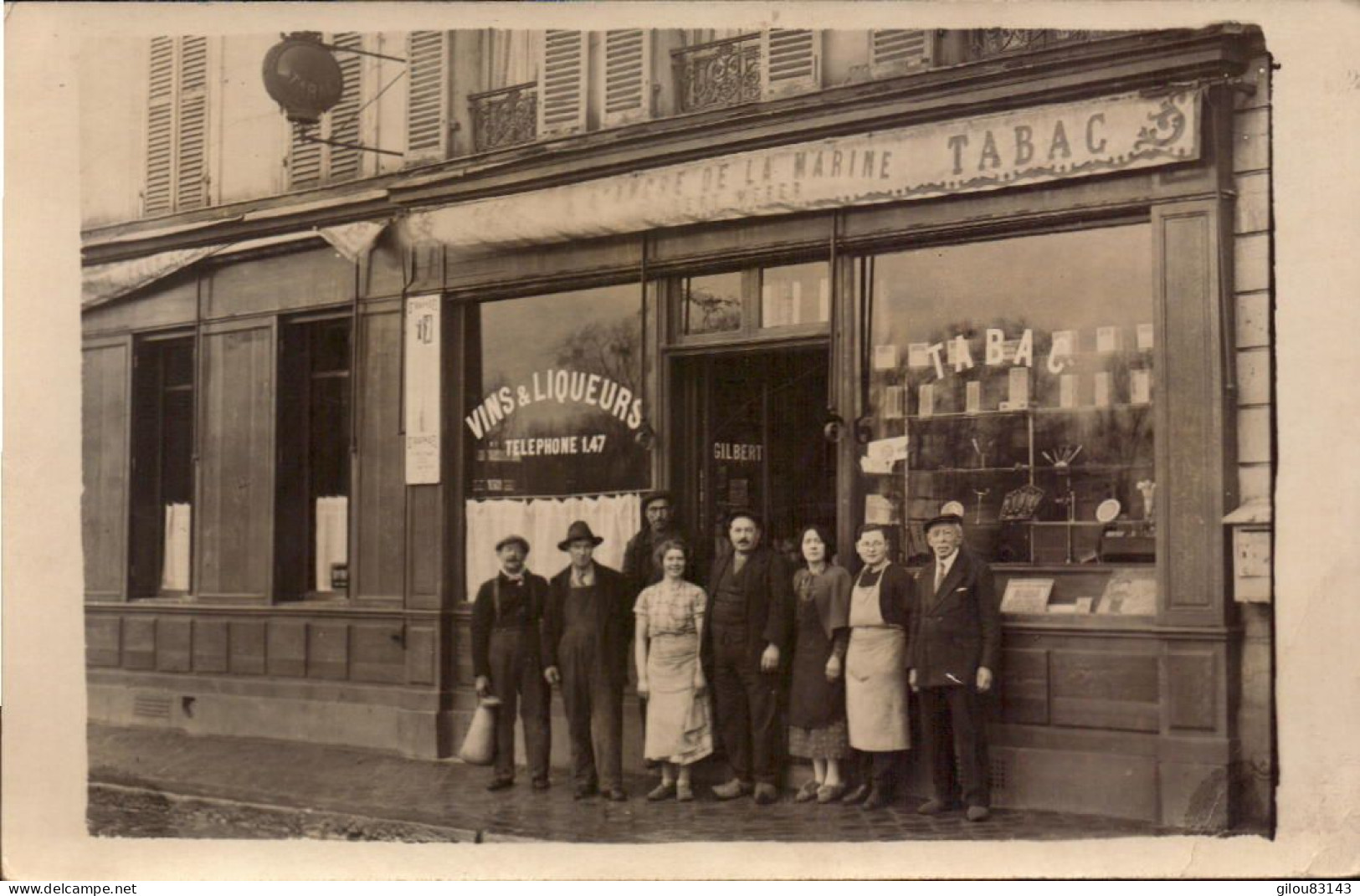 Hauts De Seine, Suresnes, Café Tabac, L Ancre De La Marine, 28, Quai De Suresnes - Suresnes