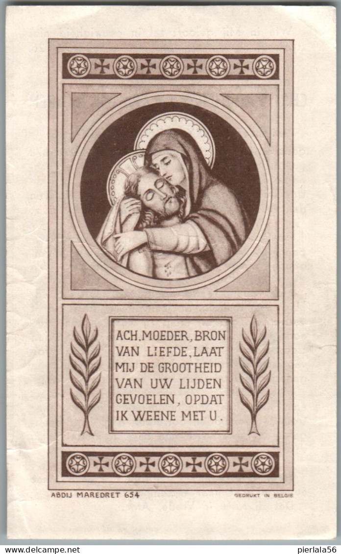 Bidprentje Hatert (NL) - Van Haaren Christine Theresia Maria (1878-1949) - Images Religieuses