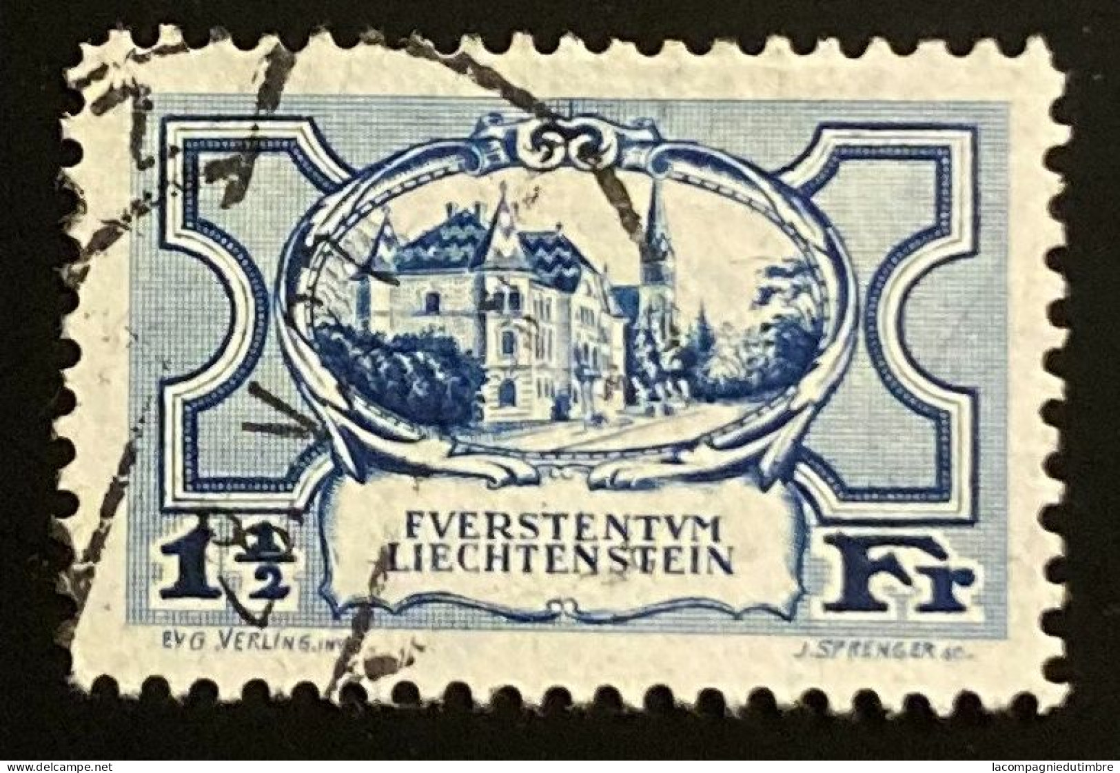 Liechtenstein YT N° 71 Oblitéré. TB - Oblitérés