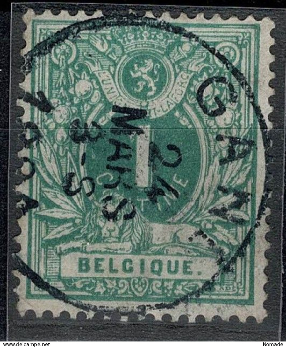 Belgique COB 26 Belle Oblitération GAND - 1869-1883 Léopold II