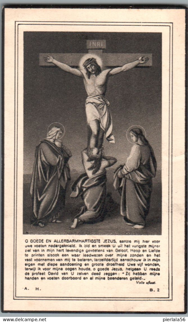 Bidprentje Heffen - Verbruggen Egied (1851-1936) - Images Religieuses