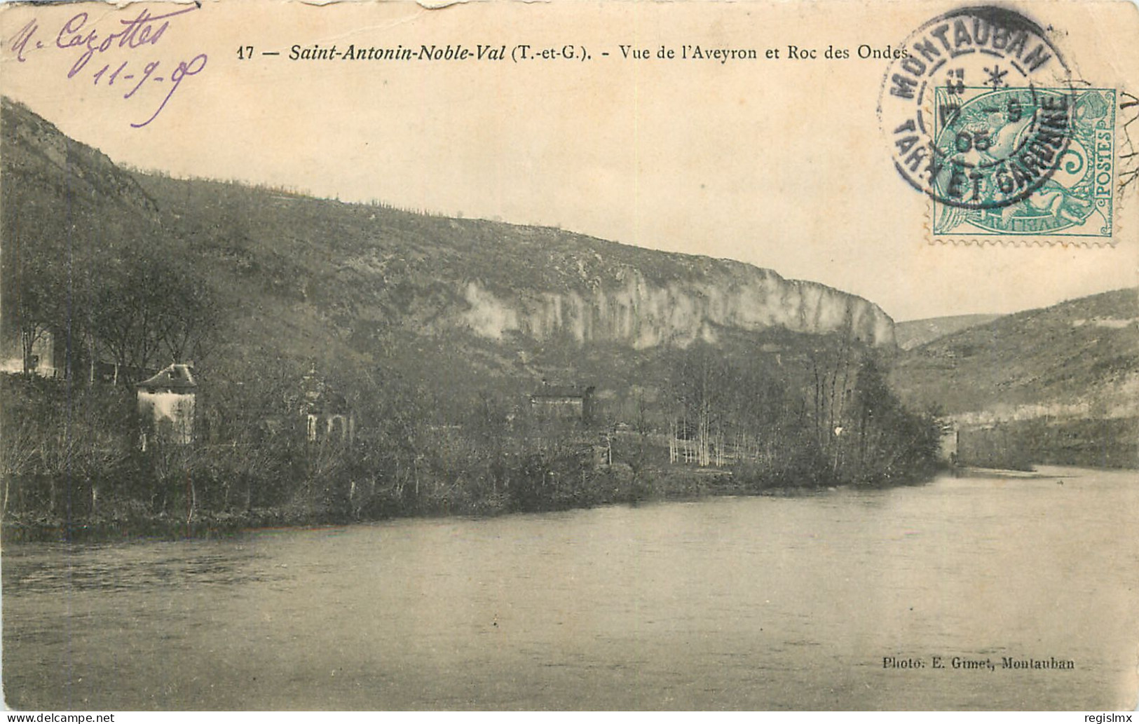 82-SAINT ANTONIN NOBLE VAL-N°3019-C/0171 - Saint Antonin Noble Val