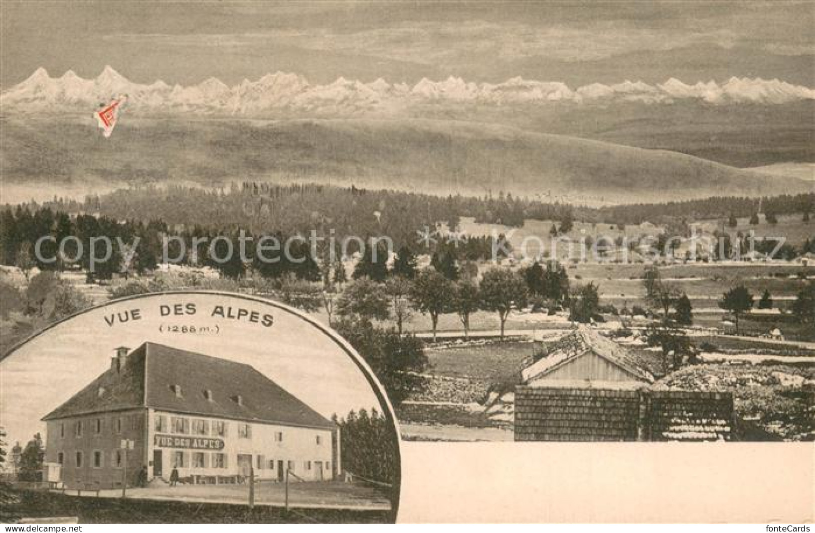 13781011 La Chaux-de-Fonds NE Panorama Restaurant Vue Des Alpes  - Autres & Non Classés