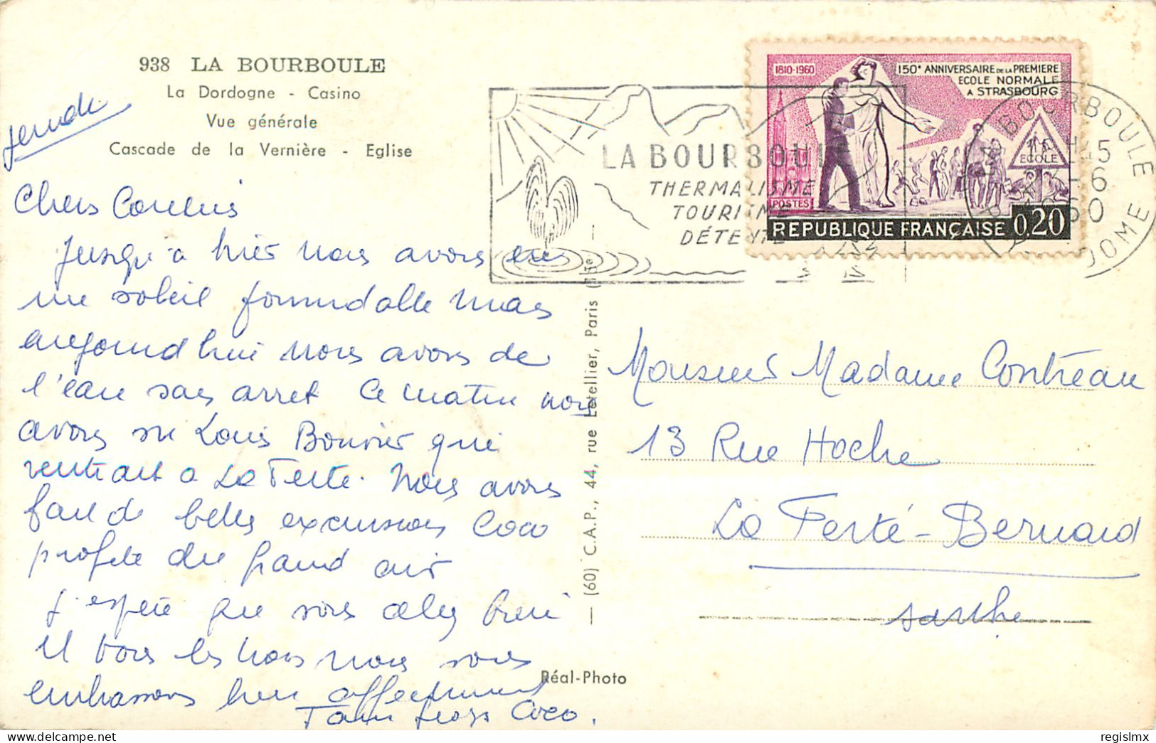 63-LA BOURBOULE-N°3019-F/0083 - La Bourboule