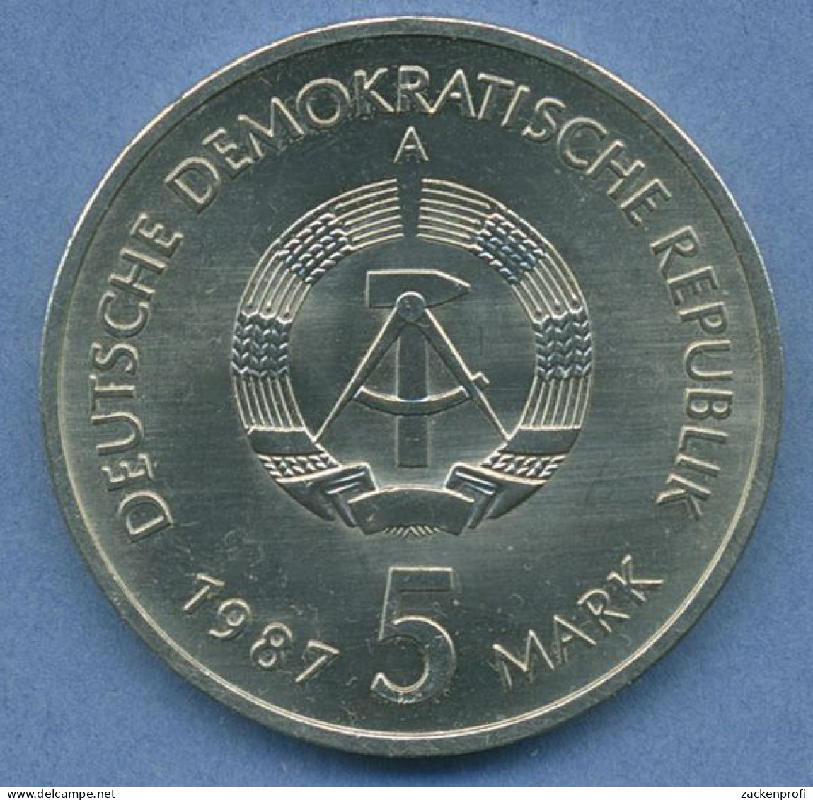 DDR 5 Mark 1987 Nikolaiviertel Berlin, J 1613 Vz/st (m4841) - 5 Marcos