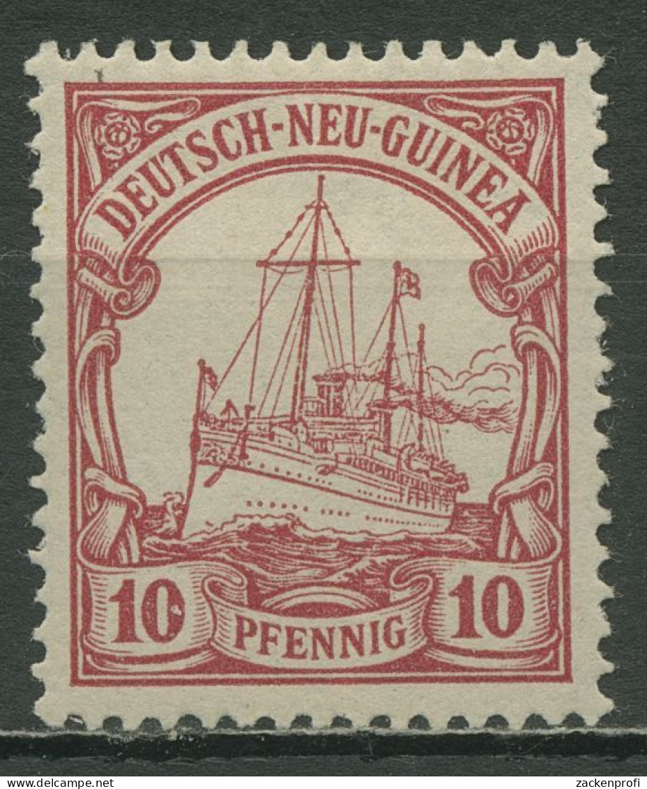 Deutsch-Neuguinea 1900/08 Kaiseryacht Hohenzollern 9 Mit Falz - Nueva Guinea Alemana
