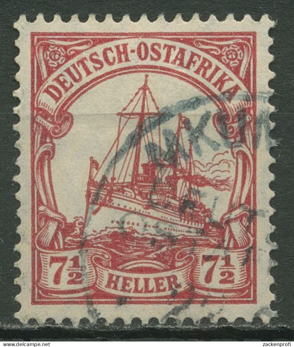 Deutsch-Ostafrika 1905/20 Kaiseryacht Hohenzollern 32 A Stempel MKUM(BARA) - África Oriental Alemana