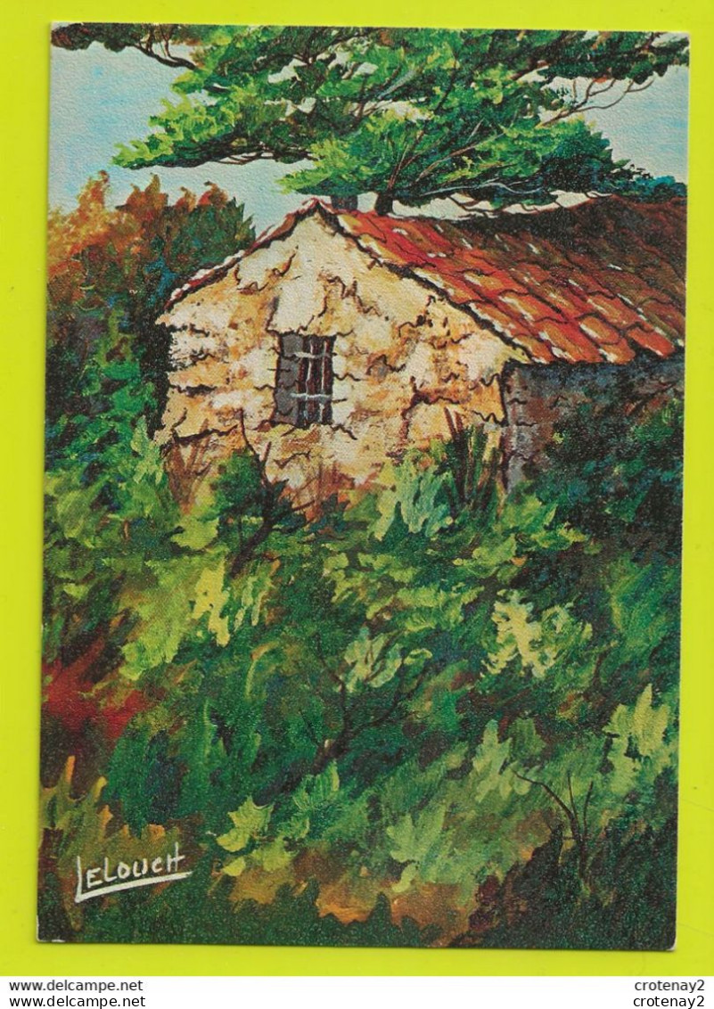 Peinture De J. LELOUCH N°1 Vieille Cabane VOIR DOS - Peintures & Tableaux