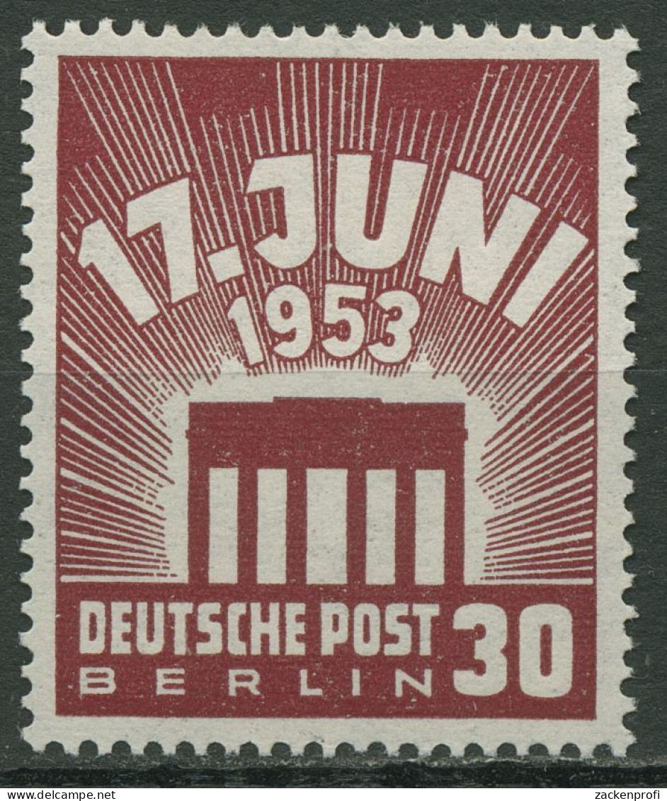 Berlin 1953 Volksaufstand 17. Juni In Der DDR 111 Postfrisch Geprüft - Ongebruikt