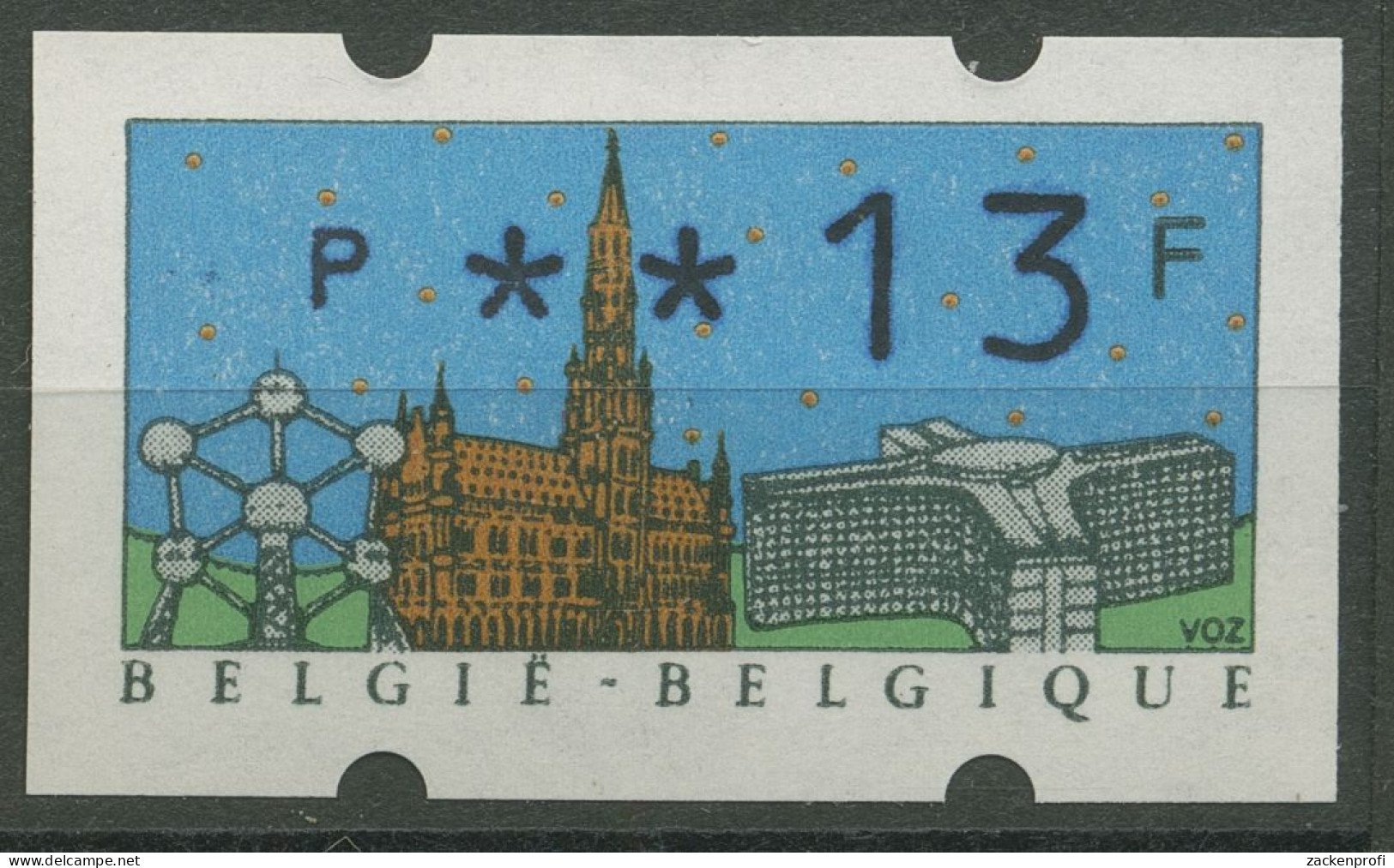 Belgien Automatenmarken 1990 Einzelwert ATM 22.1 I Postfrisch - Nuevos