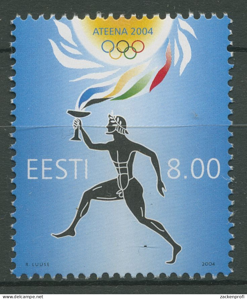 Estland 2004 Olympische Sommerspiele Athen 493 Postfrisch - Estland