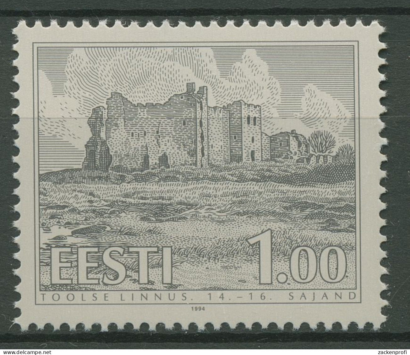 Estland 1994 Bauwerke Burgruine Tolsburg 223 Postfrisch - Estonia