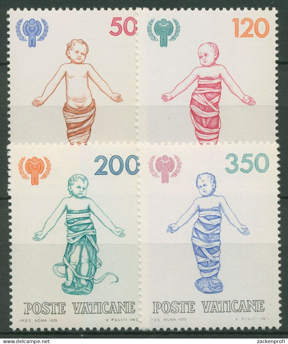 Vatikan 1979 Jahr Des Kindes Wickelkinder 755/58 Postfrisch - Unused Stamps