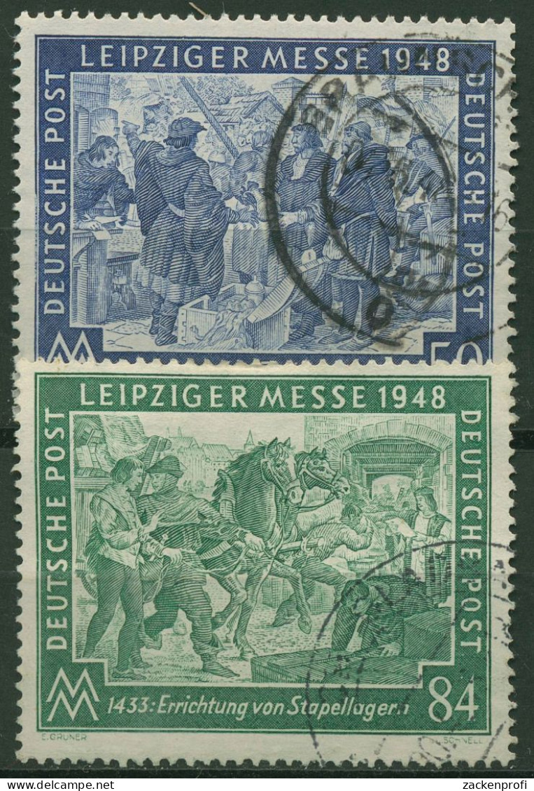 Alliierte Besetzung 1948 Leipziger Frühjahrsmesse 967/68 Gestempelt - Used